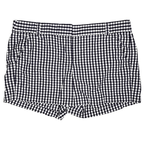 J. Crew Pants - J. Crew Brigitte Gingham Patterned Shorts
